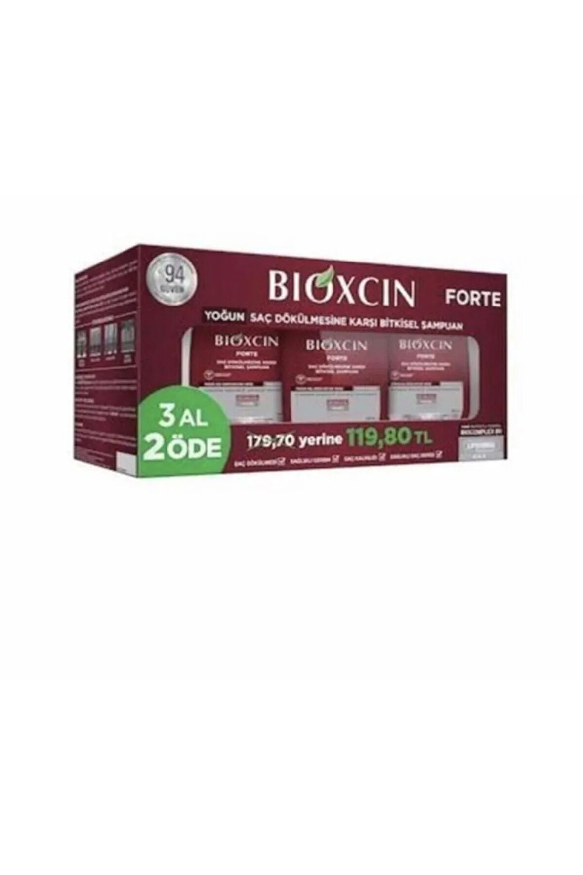 Bioxcın Fort 3 Al 2 Öde Şampuan