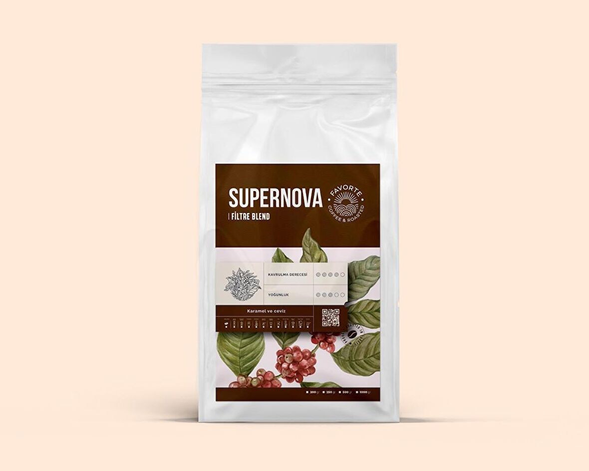 Favorte Supernova Blend Filtre Kahve 1 Kg
