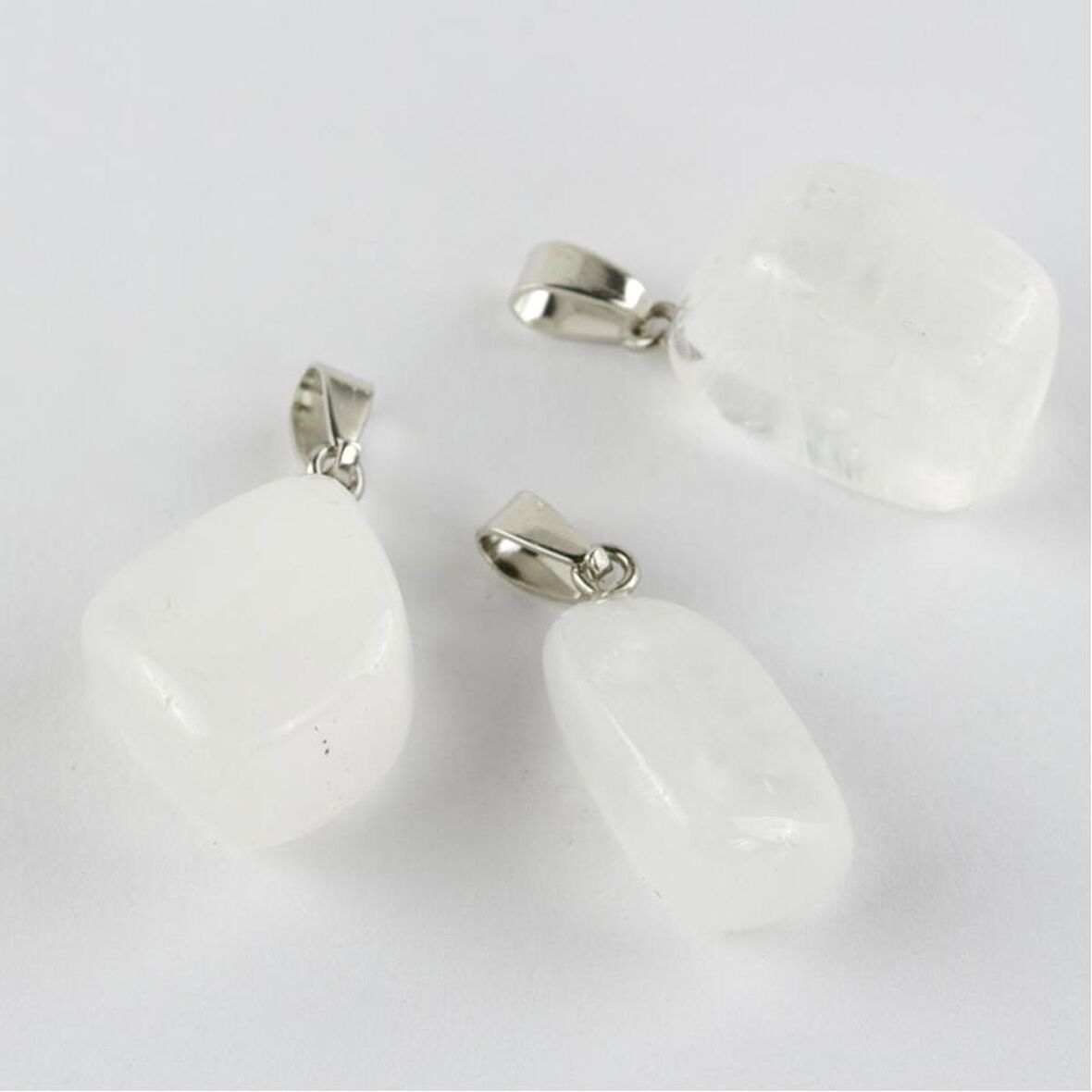 Kuvars Doğaltaş Kolye Ucu