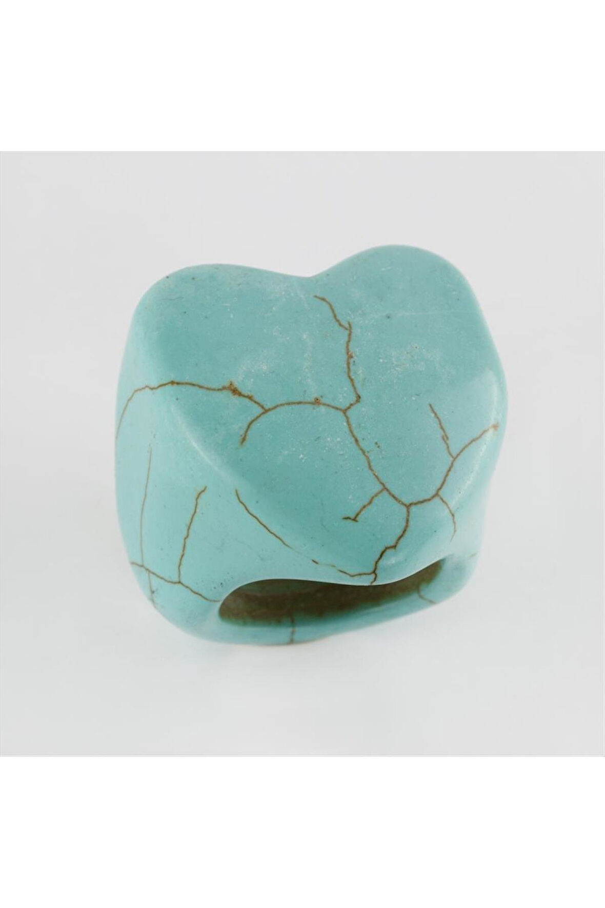 Turkuaz Doğaltaş Yüzük