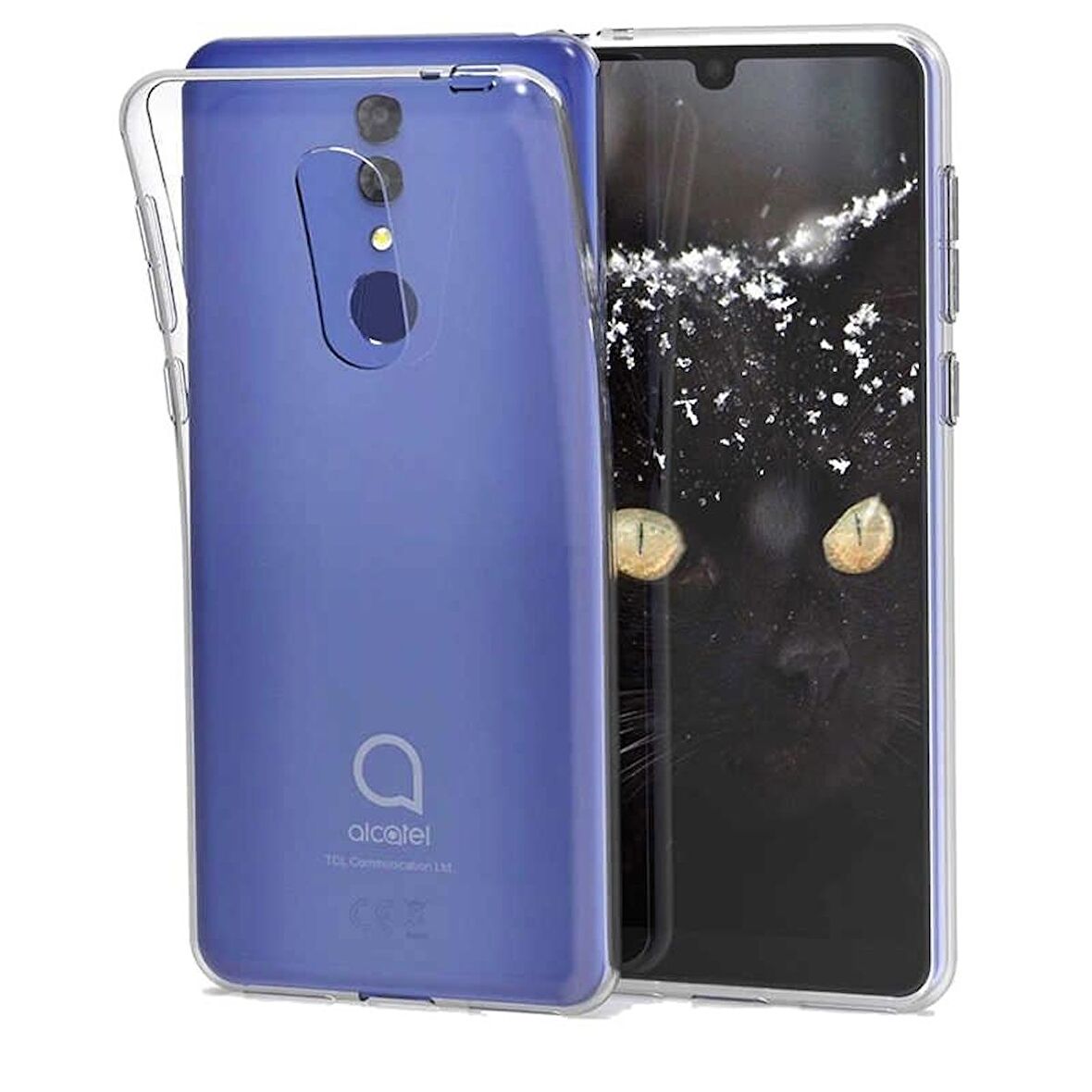 Smcase Alcatel 3 2019 Kılıf Tpu Silikon 