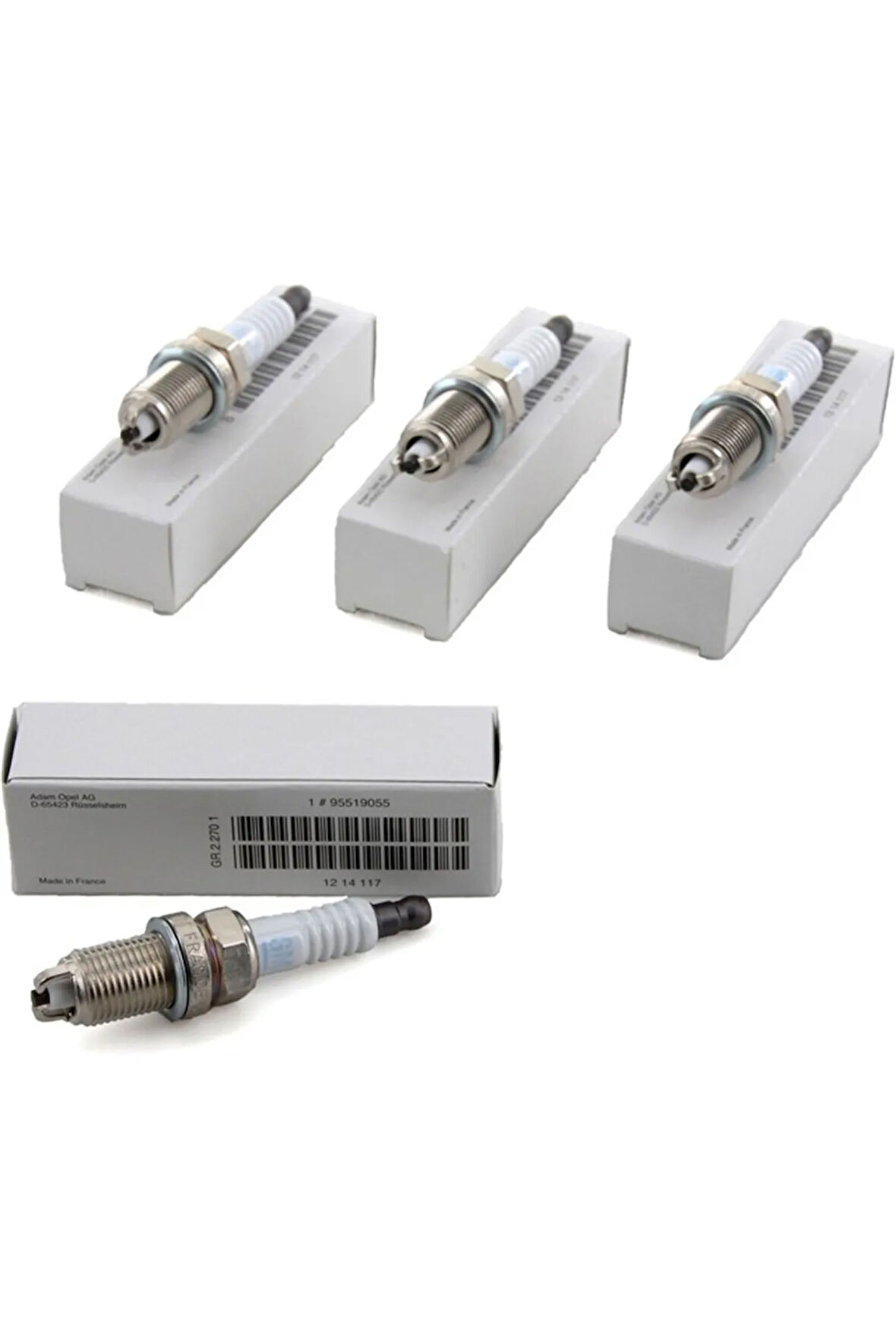 Opel Zafira A 1.6 Çift Tırnak Buji Takım Gm x16xel, z16xe