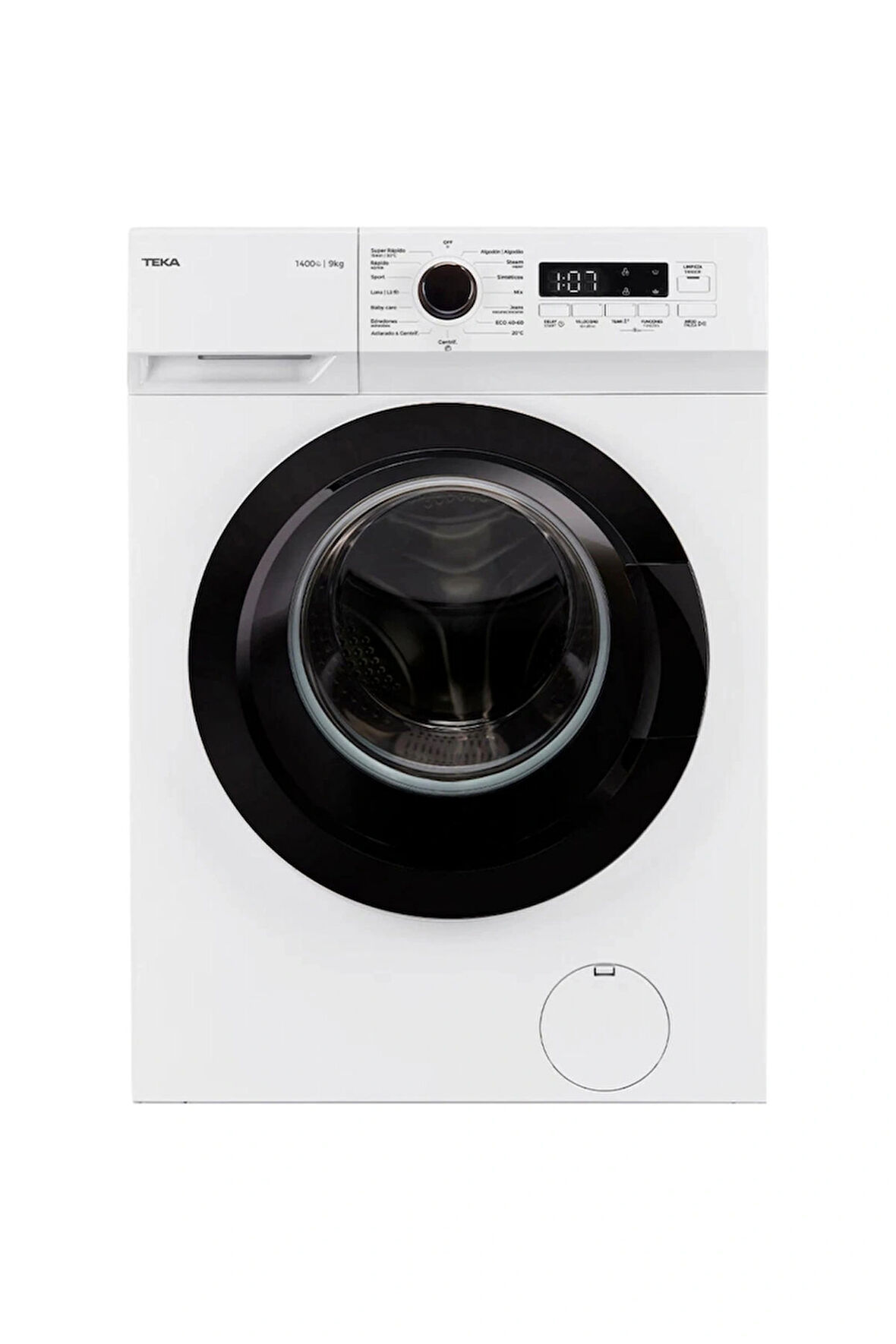 Teka WMK 40940EU WH 9 Kg Kapasiteli 15 Programlı Beyaz Solo Çamaşır Makinesi