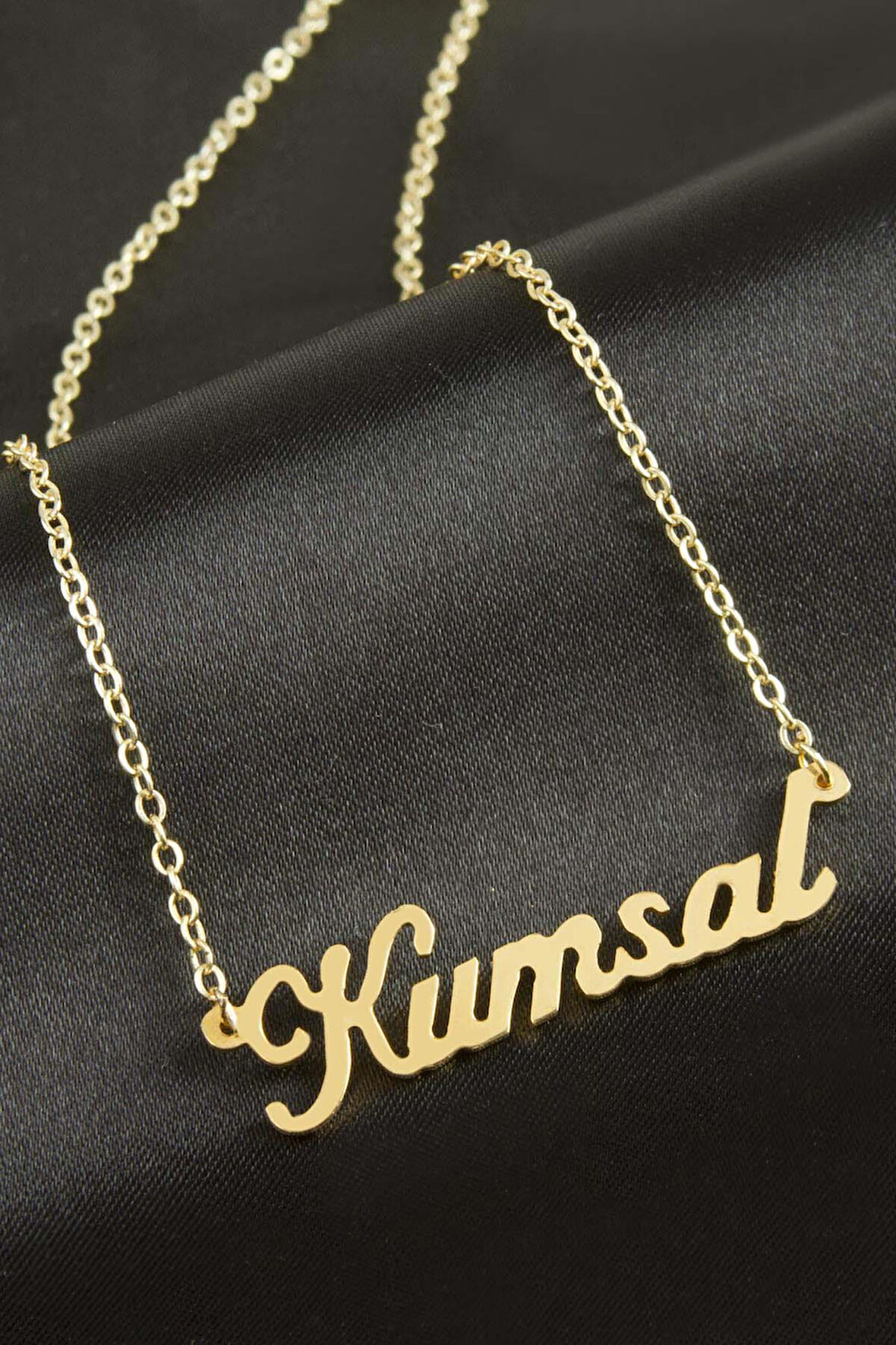 Kumsal İsimli Kolye (Kişiye Özel)