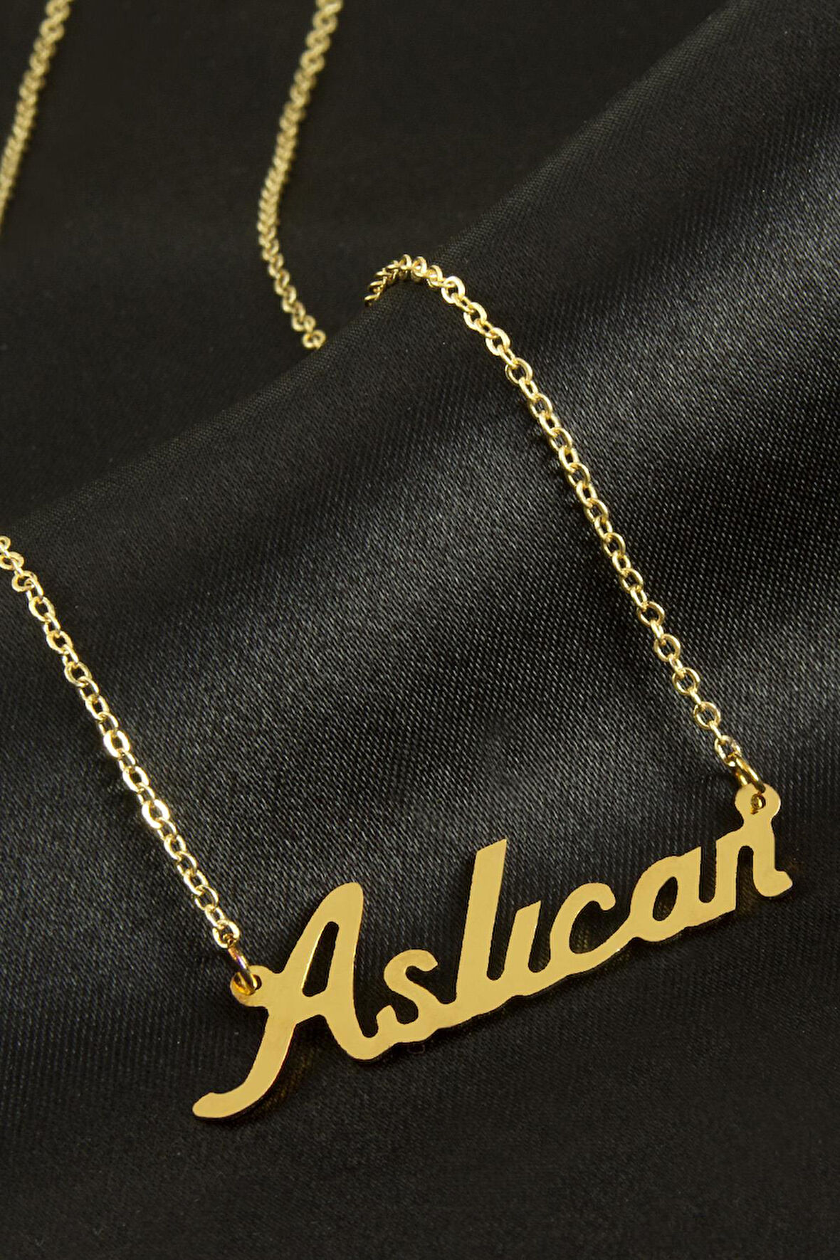 Aslıcan İsimli Kolye (Kişiye Özel)