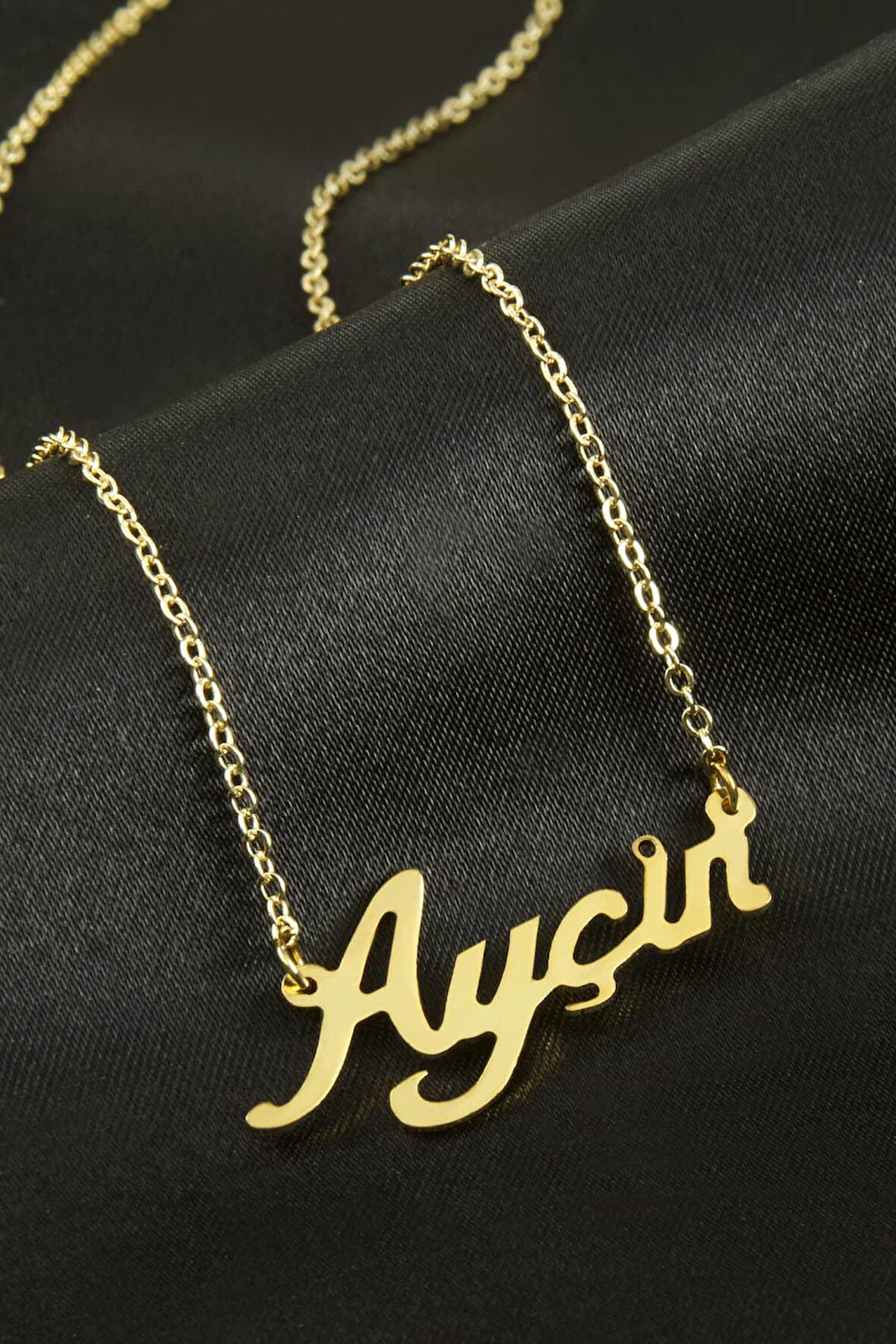 Ayçin İsimli Kolye (Kişiye Özel)