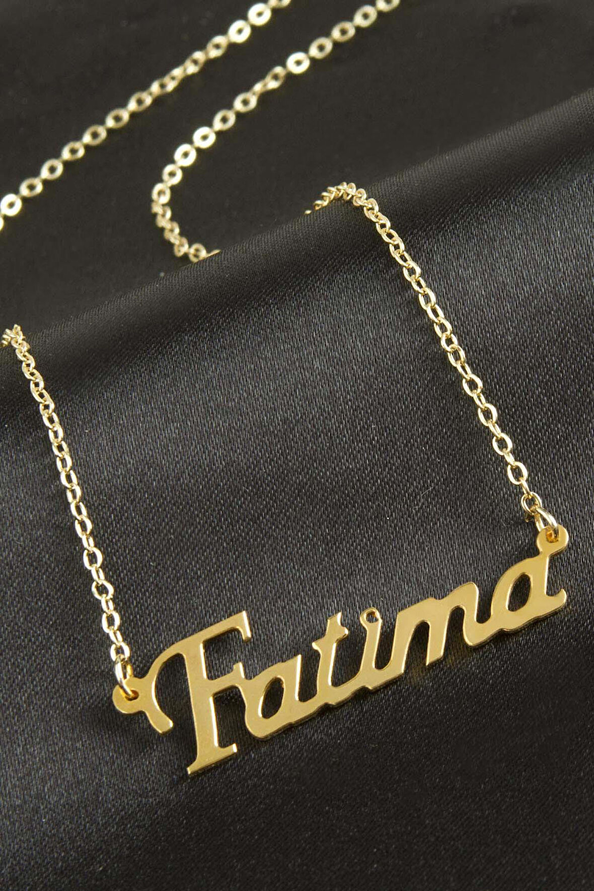 Fatima İsimli Kolye (Kişiye Özel)