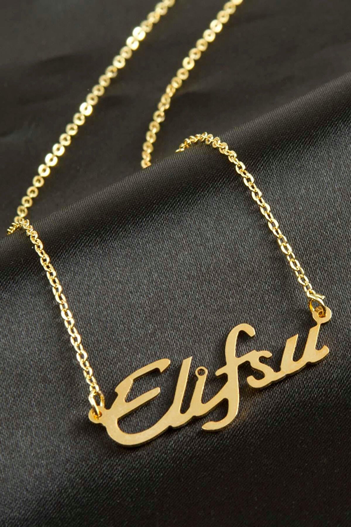 Elifsu İsimli Kolye (Kişiye Özel)