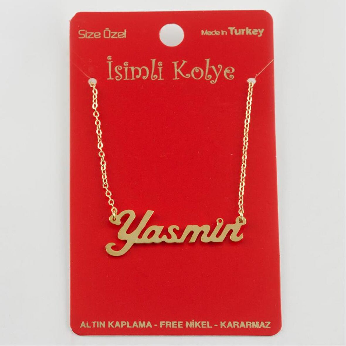 Yasmin İsimli Kolye
