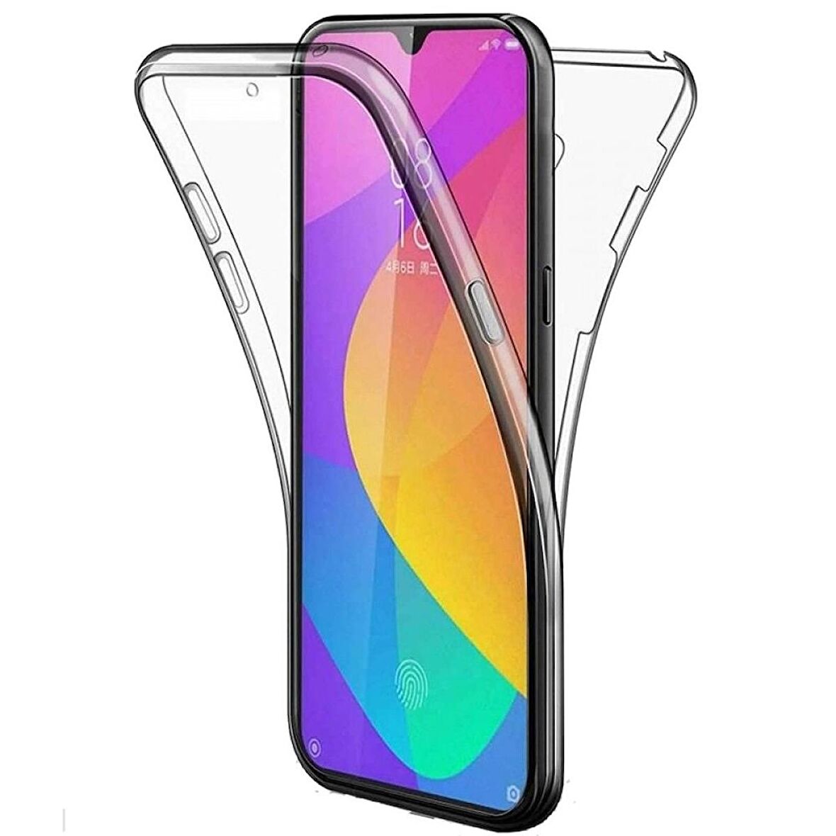 Smcase Samsung Galaxy Note 10 Plus Kılıf Ön Arka 360 Silikon