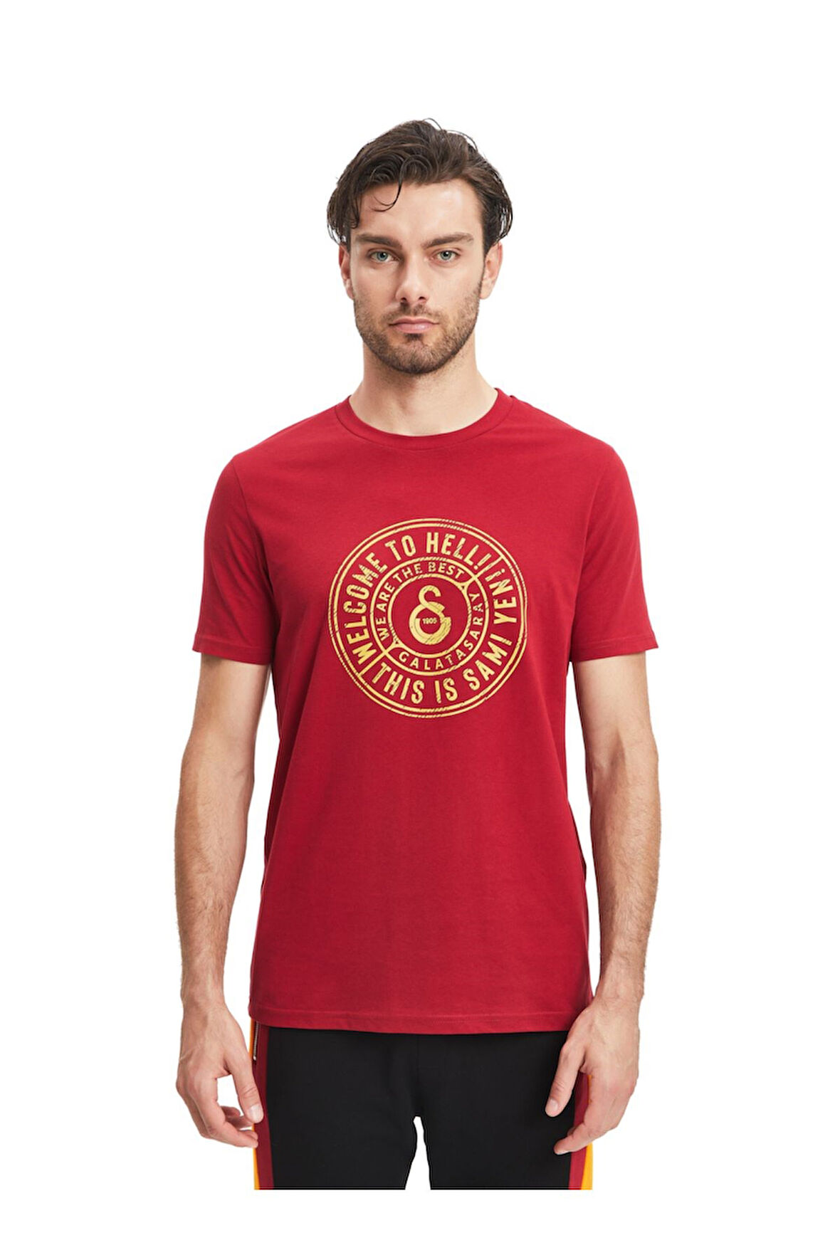 Galatasaray Orijinal Lisanslı Welcome To Hell Erkek T-Shirt