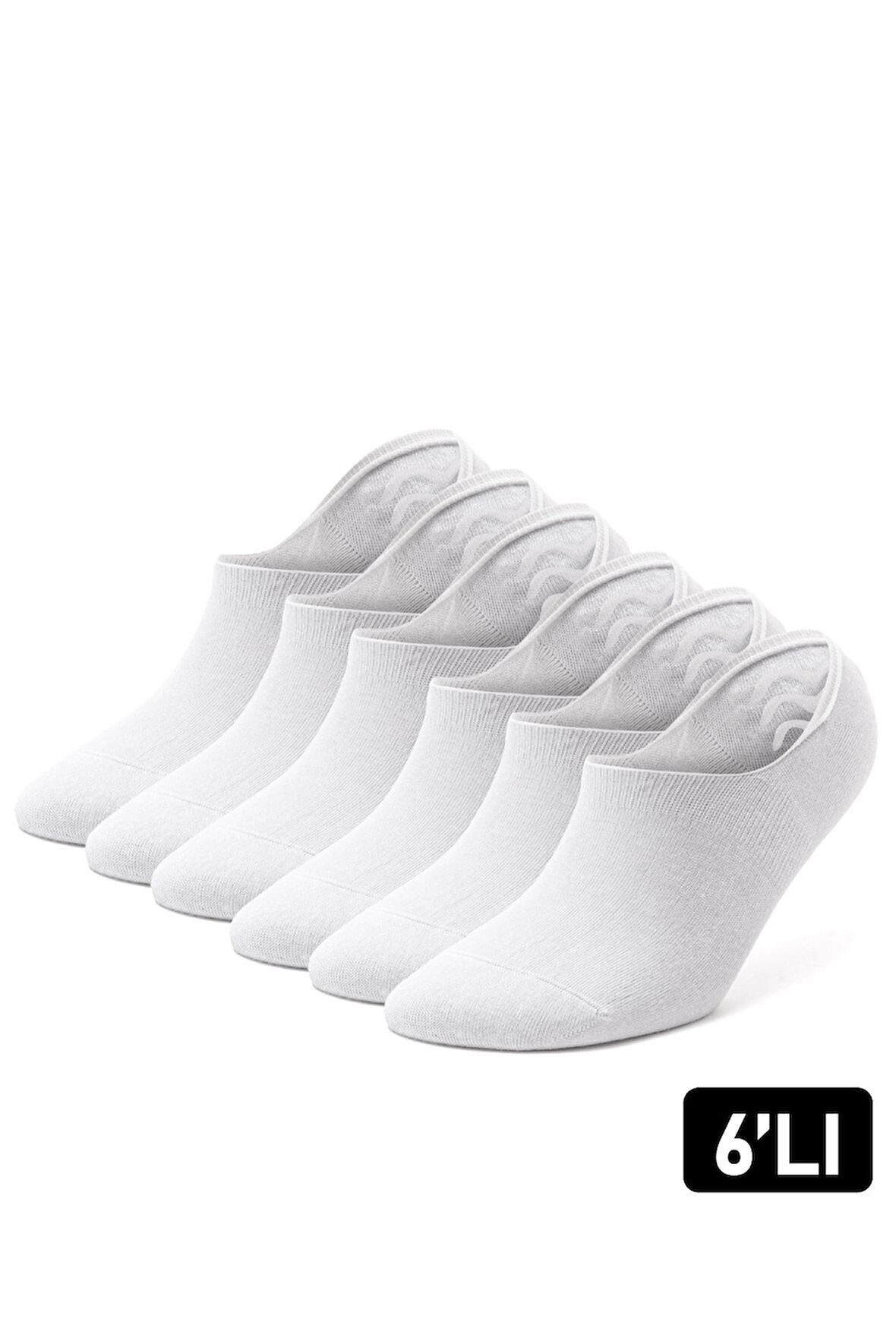 Just Inner Erkek Çorap 6'lı Babet (Bambu)