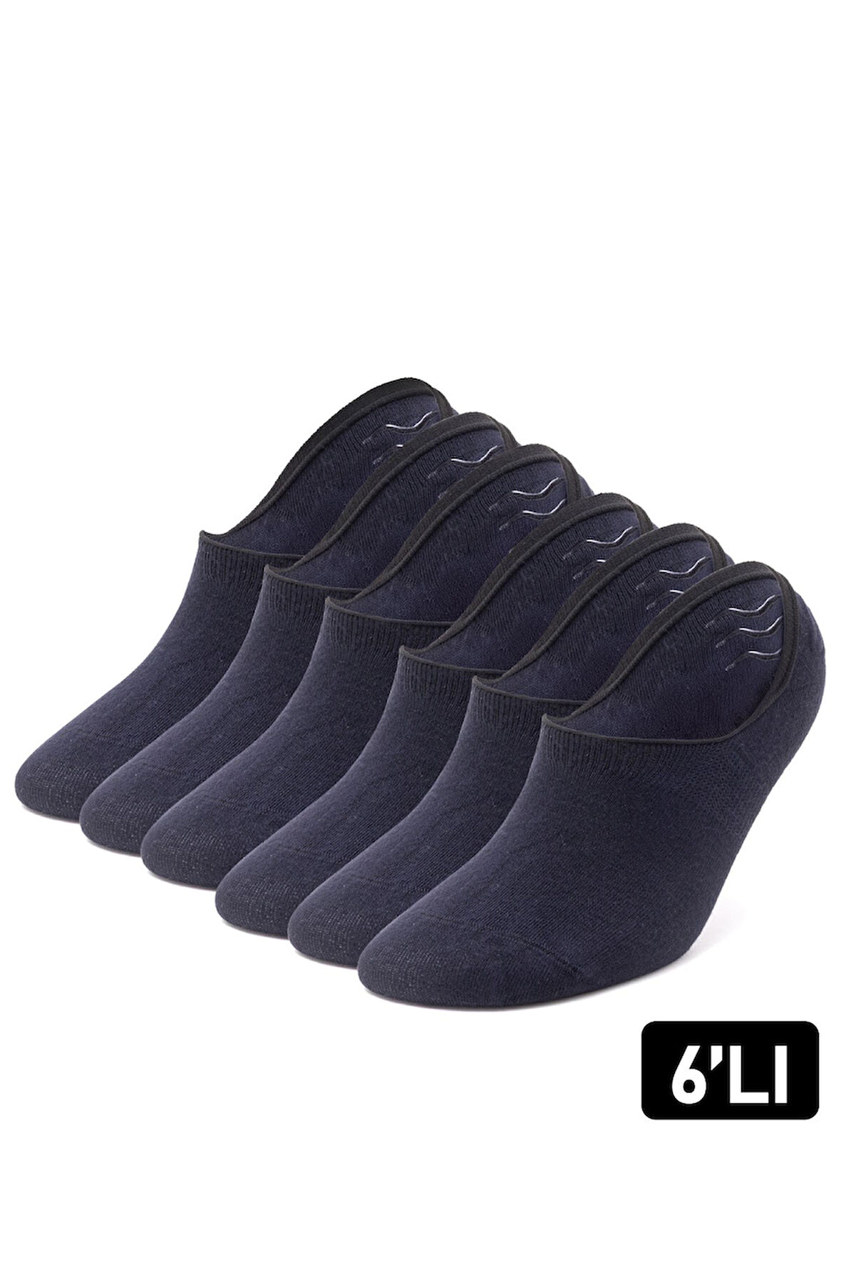 Just Inner Erkek Çorap 6'lı Babet (Bambu)