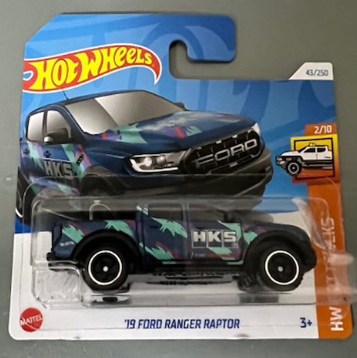 Hot Wheels – 19 FORD RANGER RAPTOR – HTD05-N521