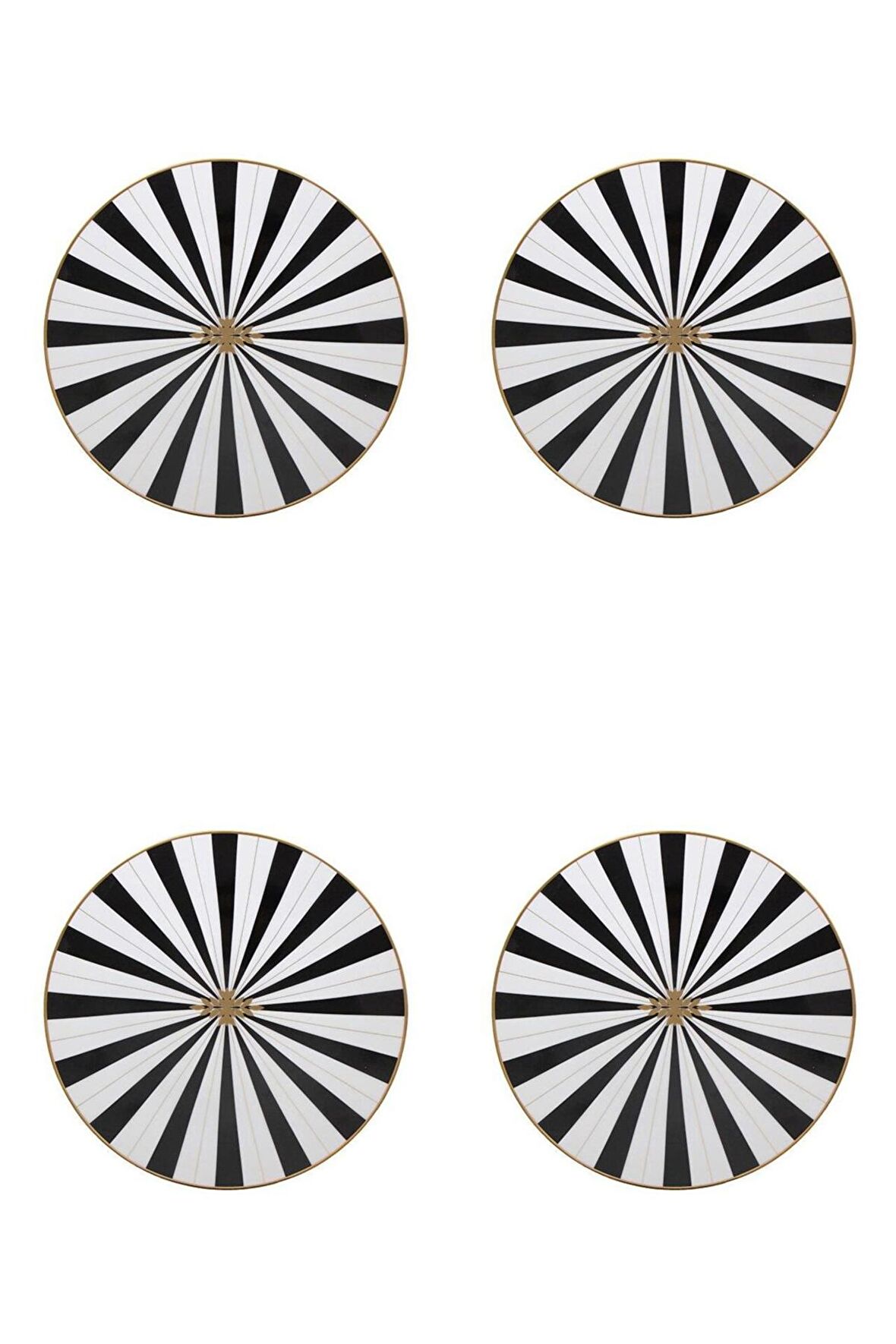 Porland Palms Düz Tabak 27cm 4'lü 04ALM005174