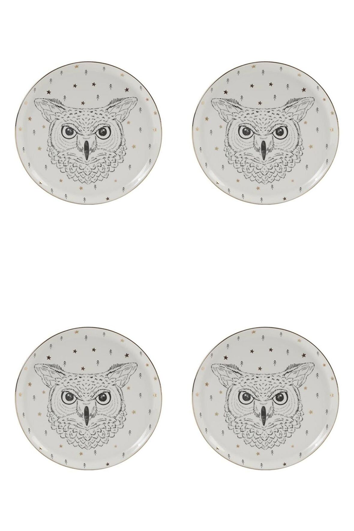 Porland Forest Own Düz Tabak 20cm 4'lü 04LFH000455