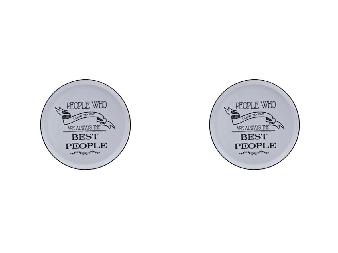 Porland Be Happy Düz Tabak 28cm 2'li 04AP020384