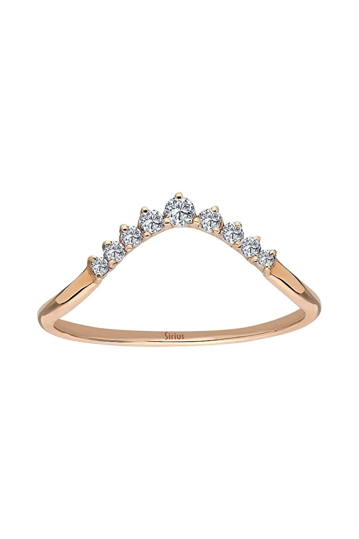 Pırlanta Yeni Ay Yüzük