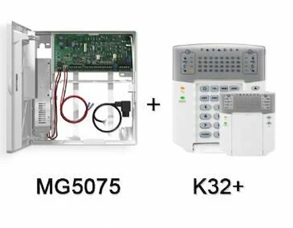 Paradox 32 Zon Kablosuz Alarm Paneli + K32+ Keypad