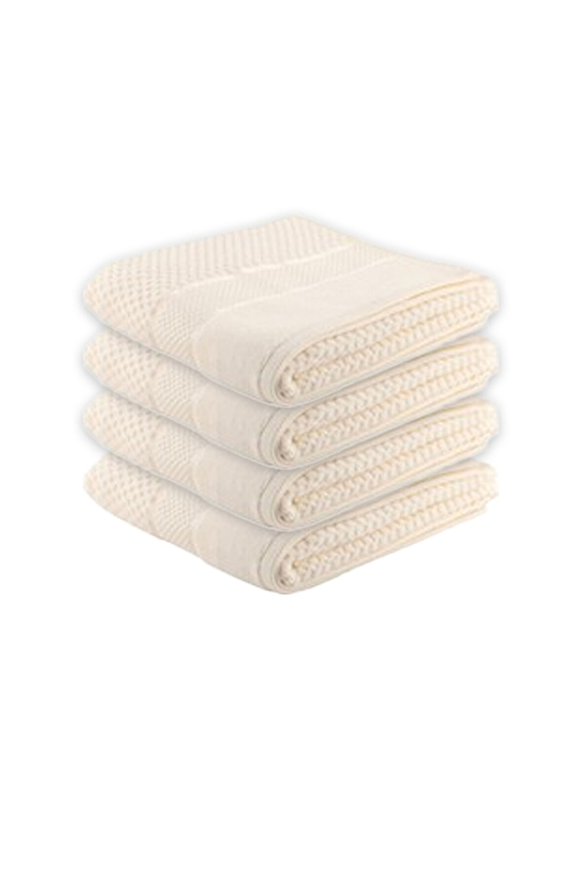 Özdilek Azra 50x90 Cm El-Yüz Havlusu Krem 4'lü