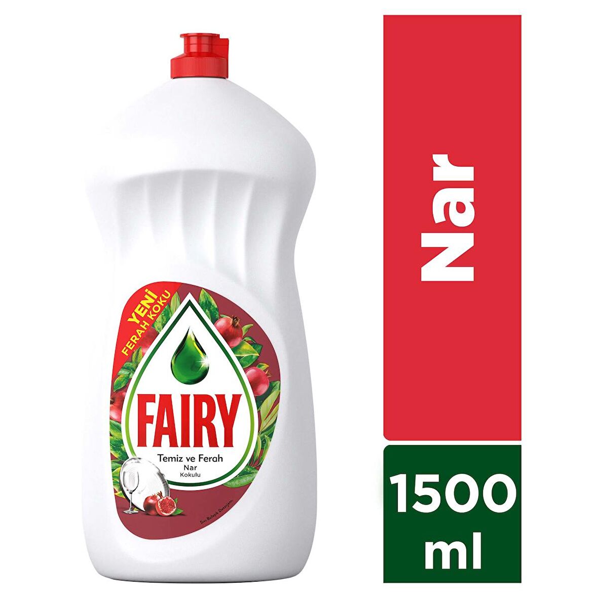 Fairy Narlı Sıvı Elde Yıkama Deterjanı 1500 ml 