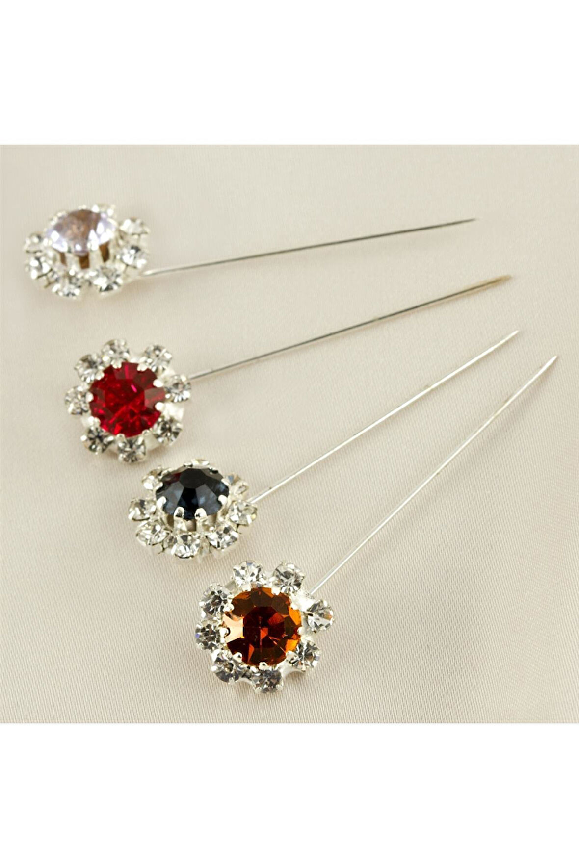 Taşlı Eşarp İğnesi