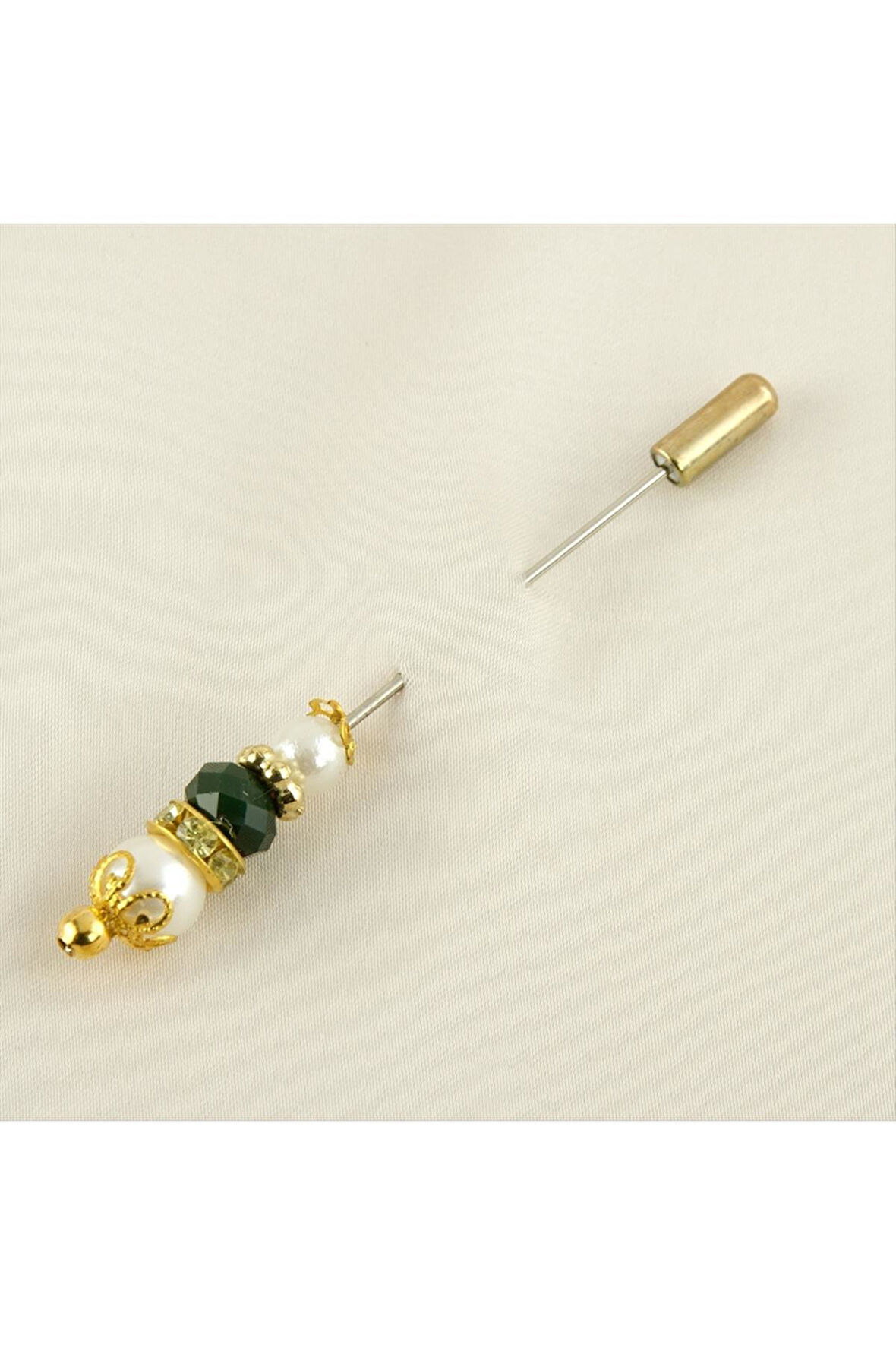 5 Adet İnci Kristal Şal İğnesi