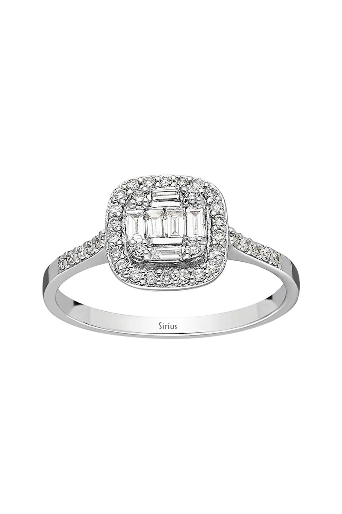 Baget Pırlanta Levin Yüzük