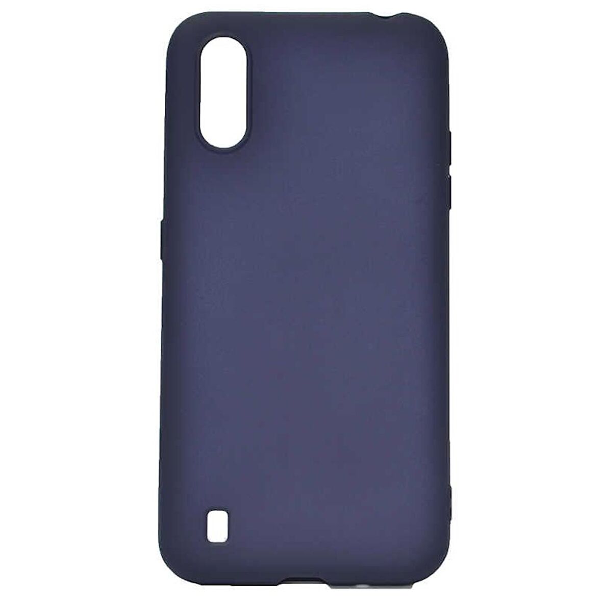 Smcase Samsung Galaxy A01 Kılıf Lüks Mat Silikon 