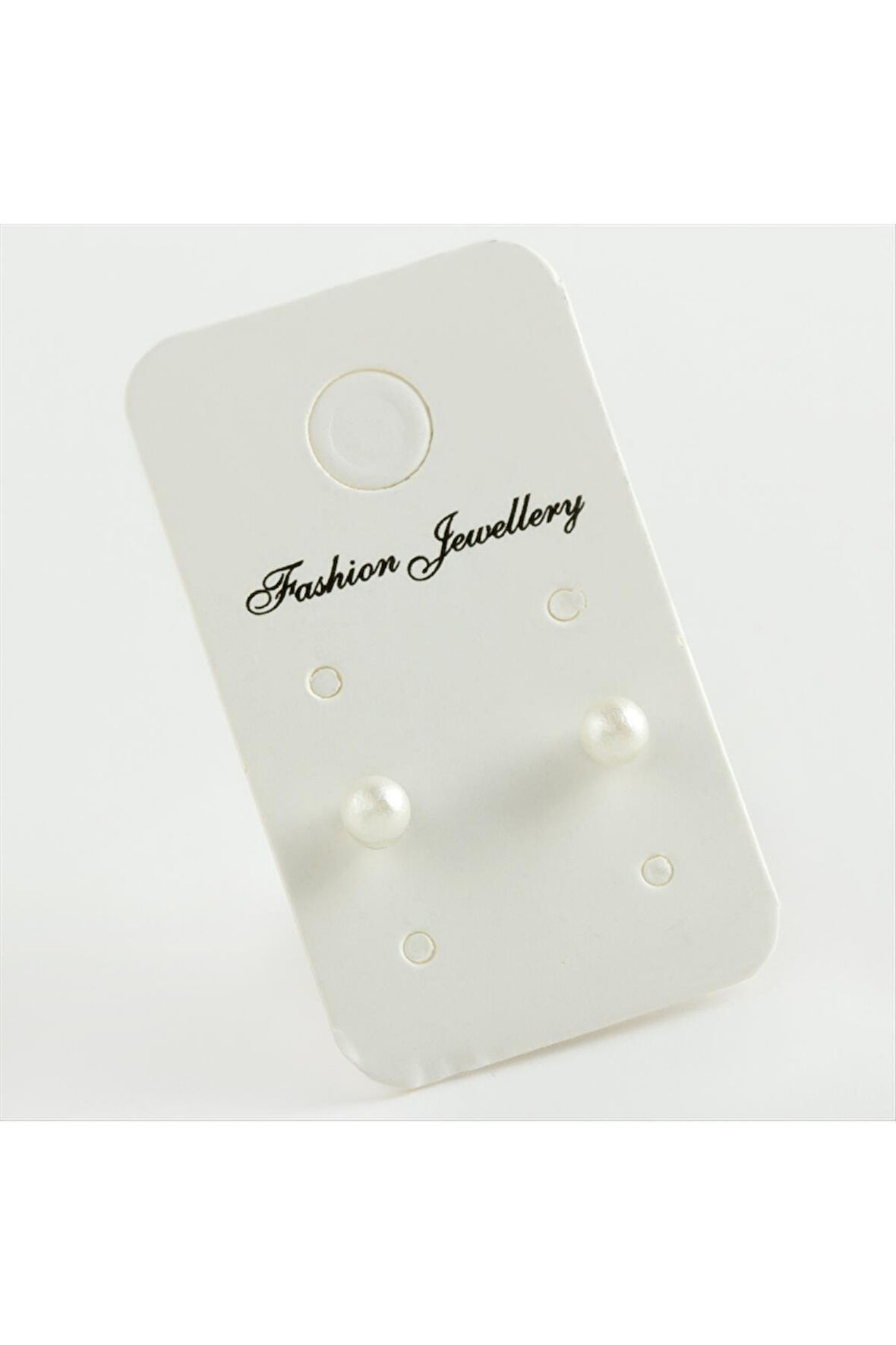 Top İncili Küpe 4 mm