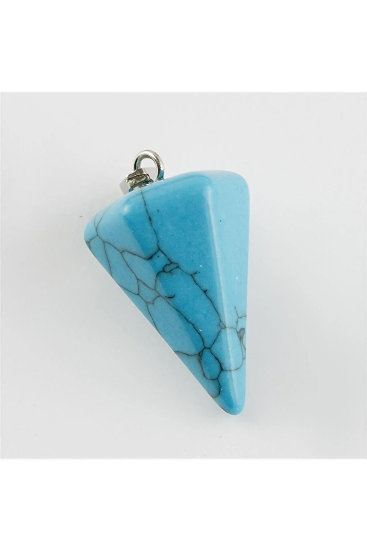 Firuze Pandül Doğaltaş Kolye Ucu