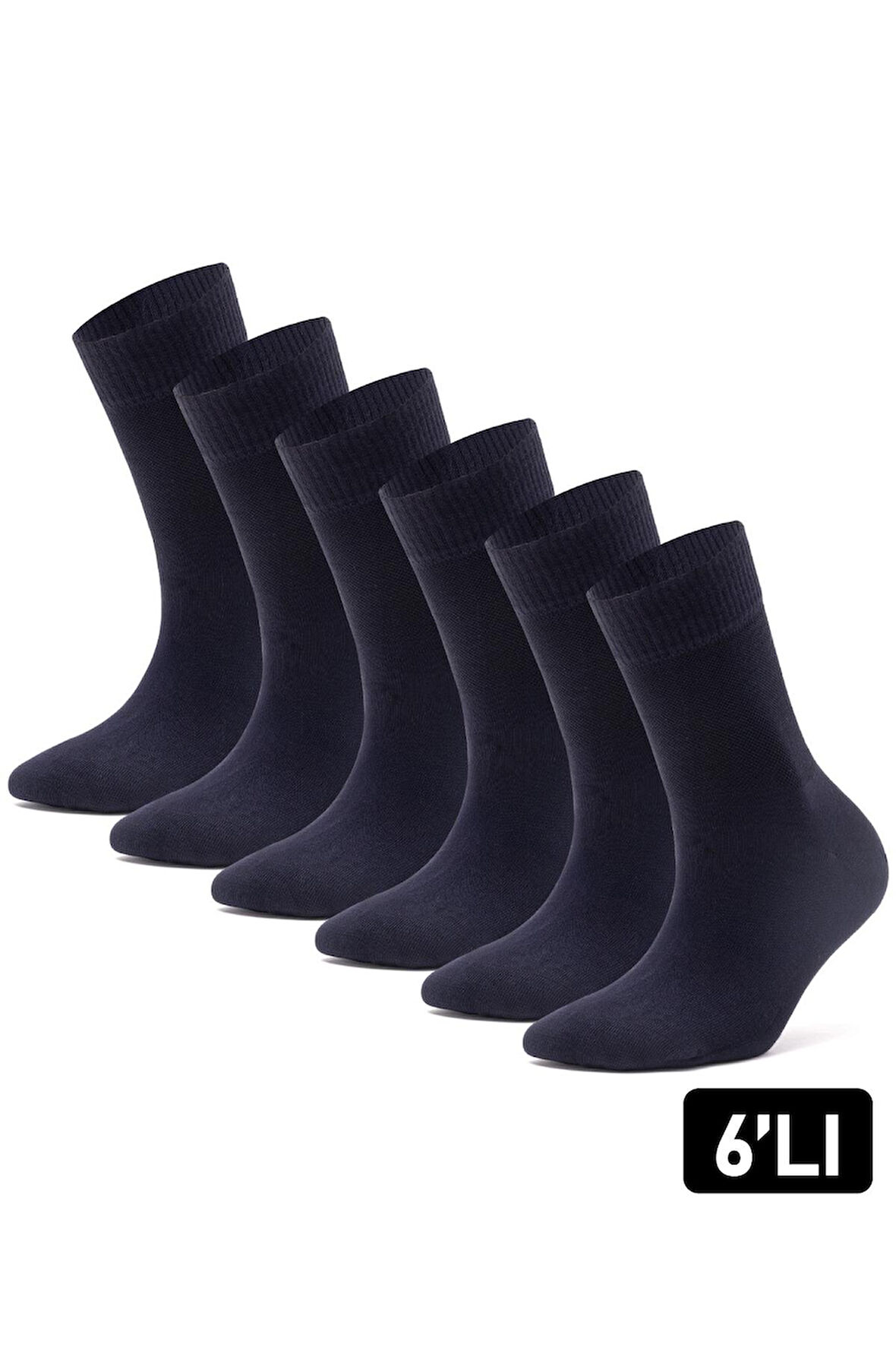 Just Inner Erkek Çorap 6'lı Diyabet (Bambu)