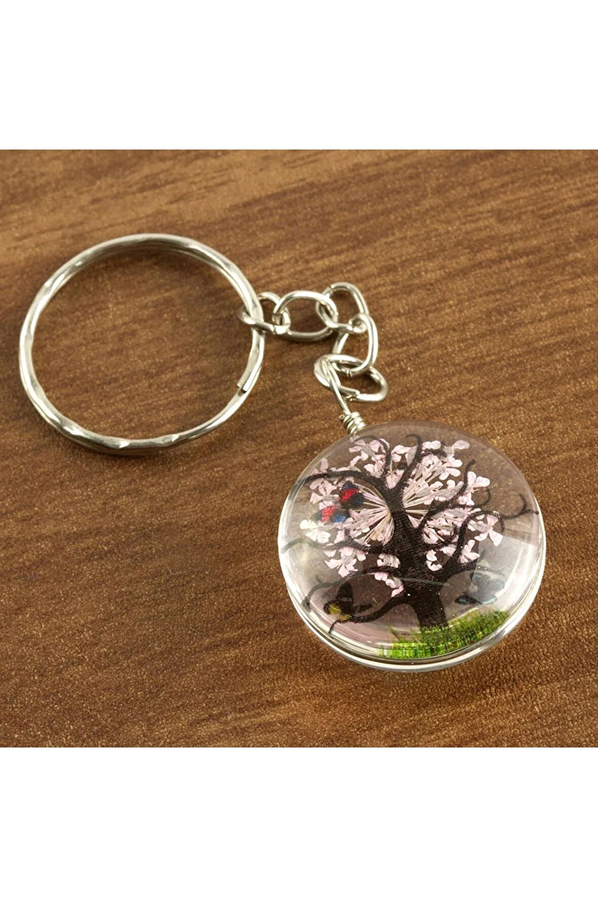 Ağaç Canlı Anahtarlık