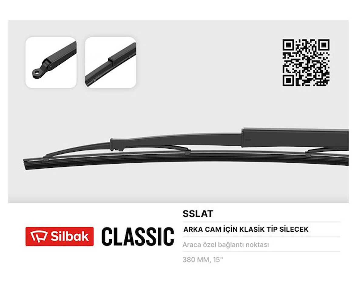 SİLECEK SÜPÜRGESİ ARKA KARTAL SLX