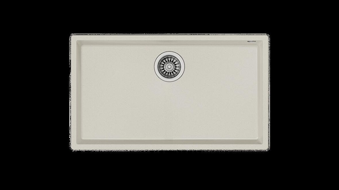 SQUARE 72.40 TG Tek Hazneli Tezgahaltı Tegranite Eviye 115230018