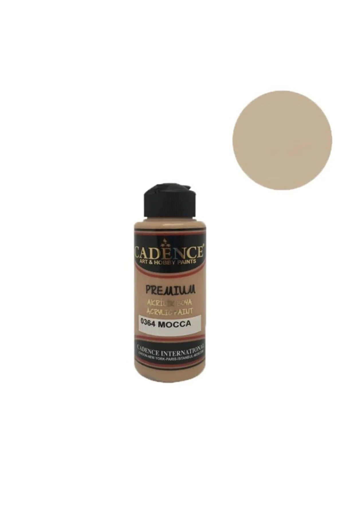 Cadence 0364 Mocca Renginde Akrilik Boya 120 ml