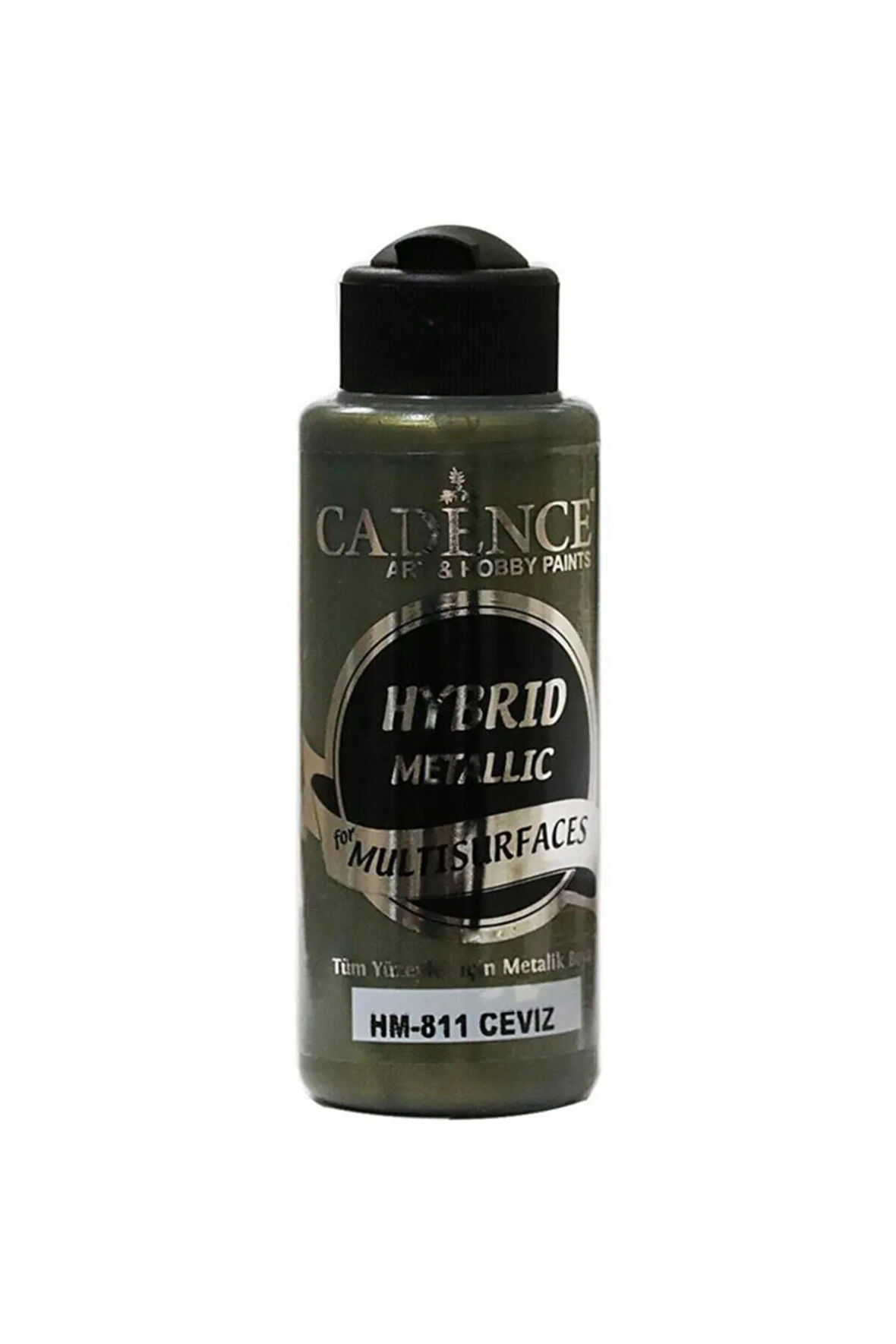 Cadence Hm-811 Metalik Ceviz Renginde Akrilik Boya 120 ml