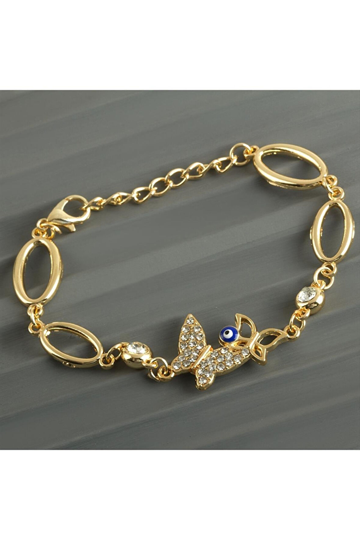 Kelebek Taşlı Trend Bileklik