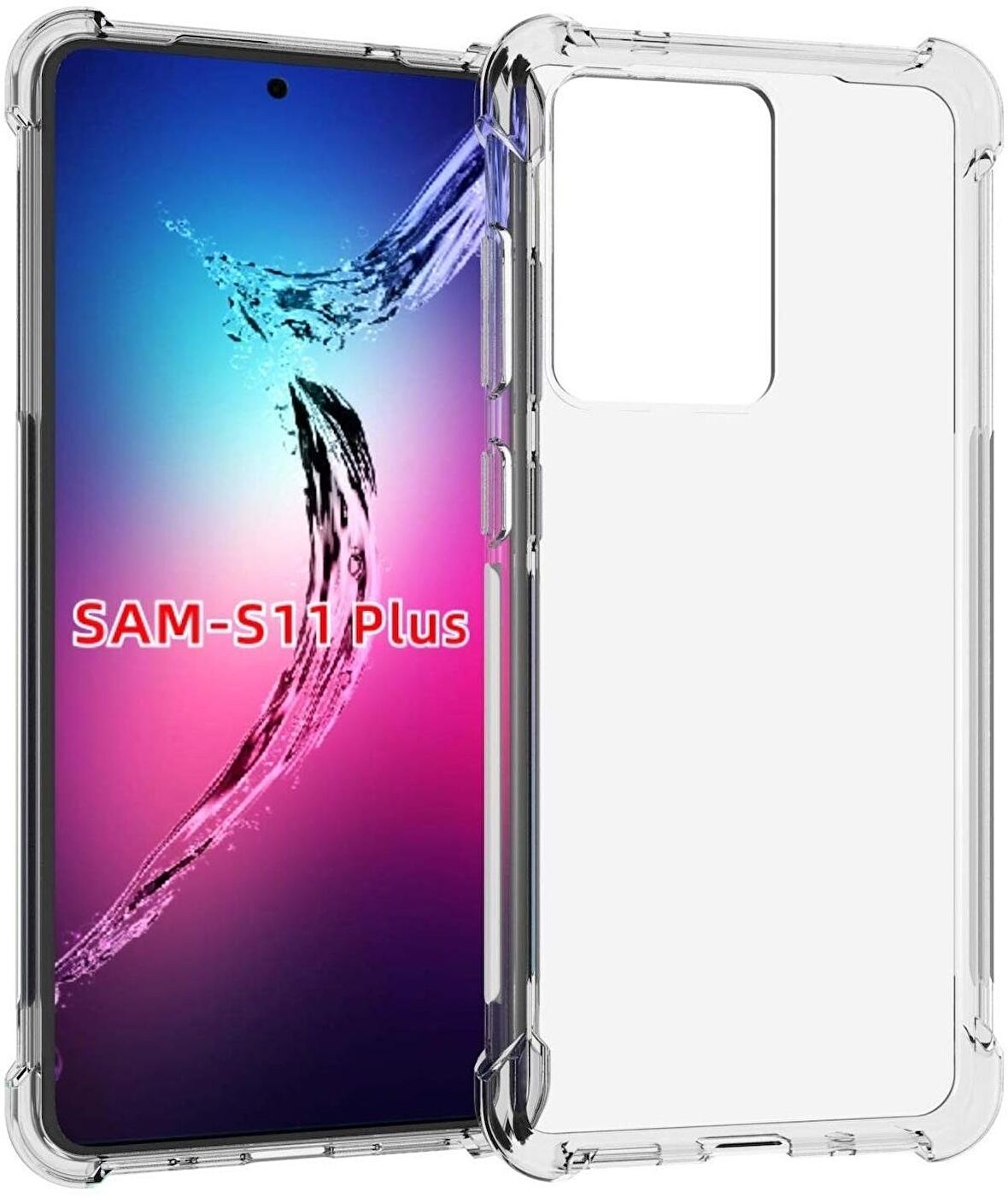 Smcase Samsung Galaxy S20 Ultra Kılıf Darbe Korumalı Silikon