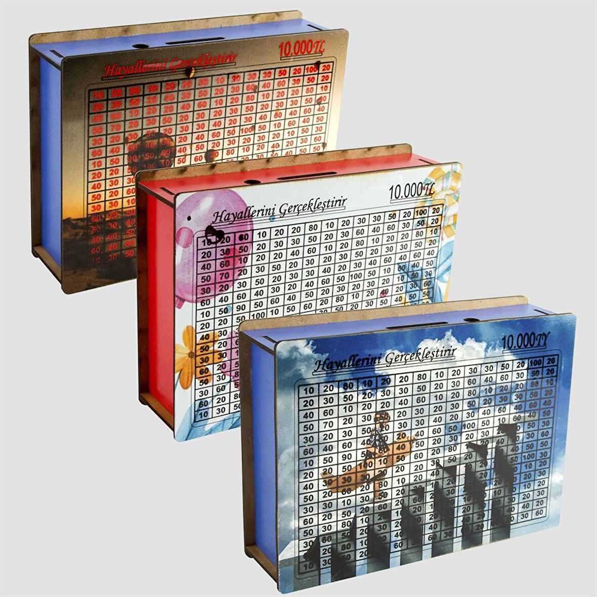 Parabox 10.000 Tl Kumbara Para Biriktirme Kutusu