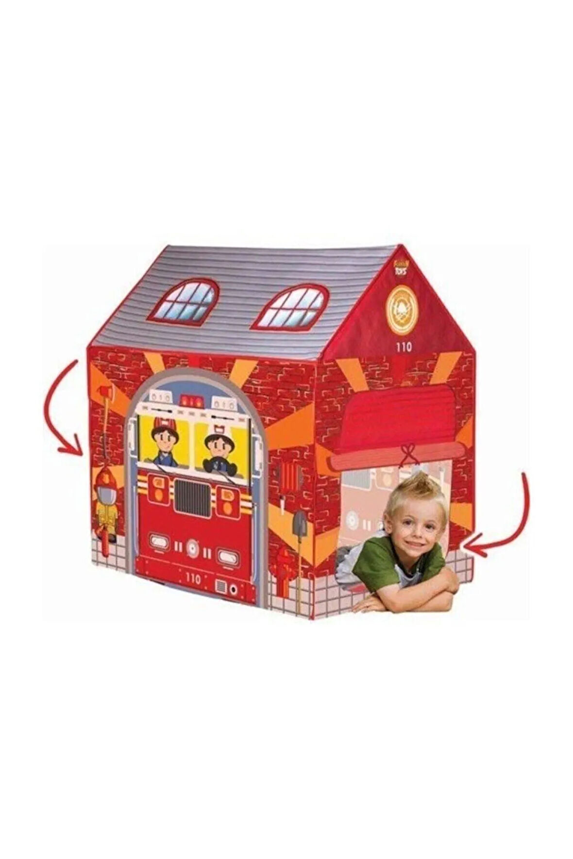 Oyuncak Itfaiye Çadır Oyun Evi Oyun Alanı Çadır Oyuncak Itfaiyeci Oyun Evi Çocuk Oyun Çadırı