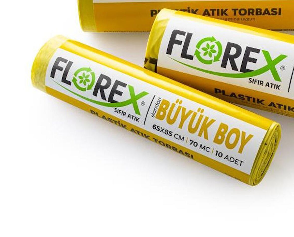 Florex Sarı Renk Çöp Torbası