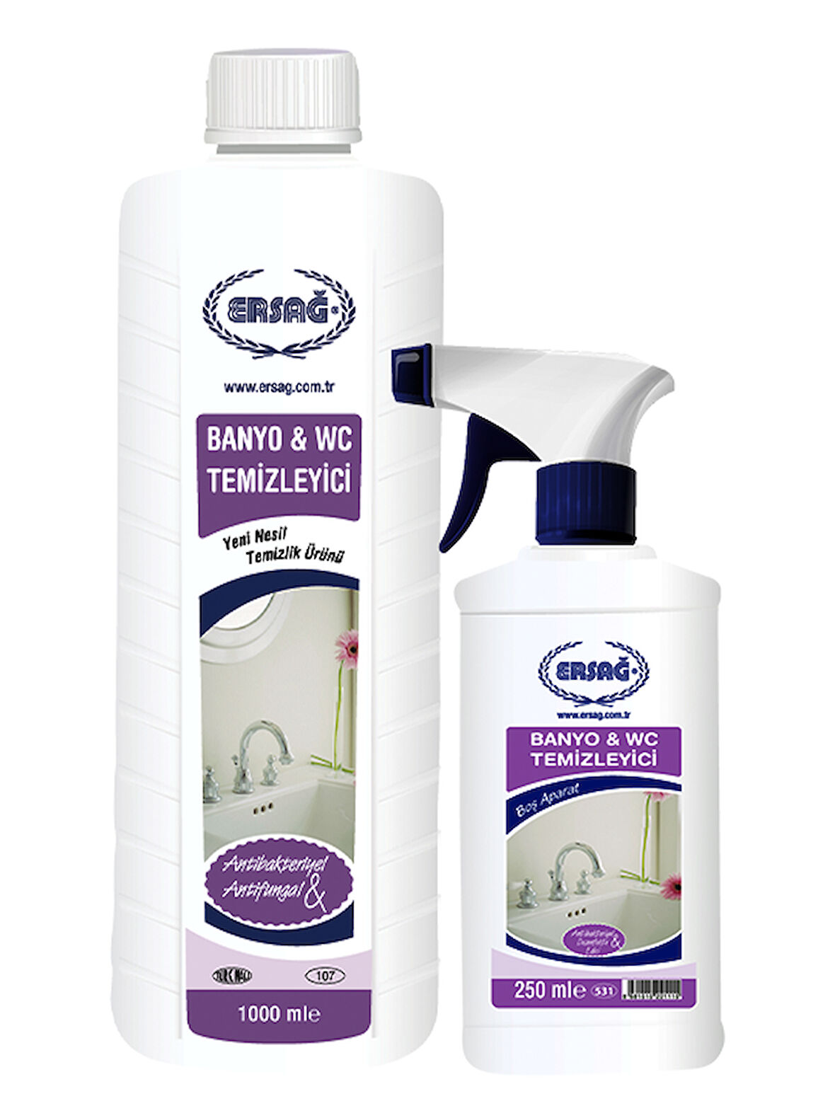 Ersağ Aparatlı Banyo Wc 1000 ml