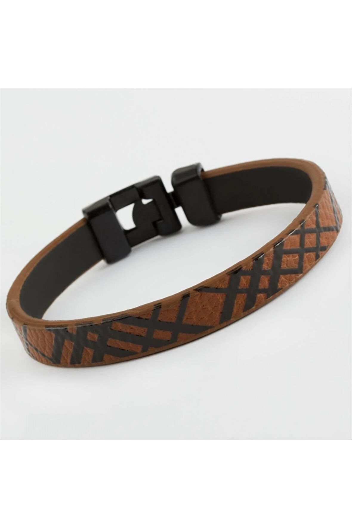 Çarpı Kaliteli Suni Deri Bileklik