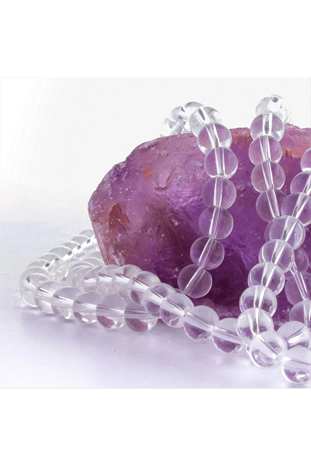 8 mm Şeffaf Orjinal Kuvars Taşı