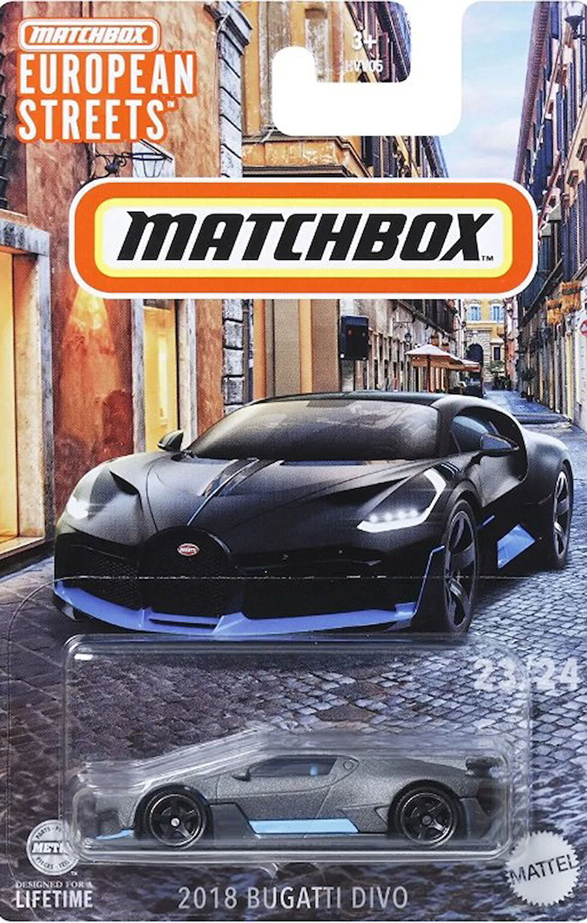 Matchbox European Streets 2018 BUGATTI DIVO - HVV44