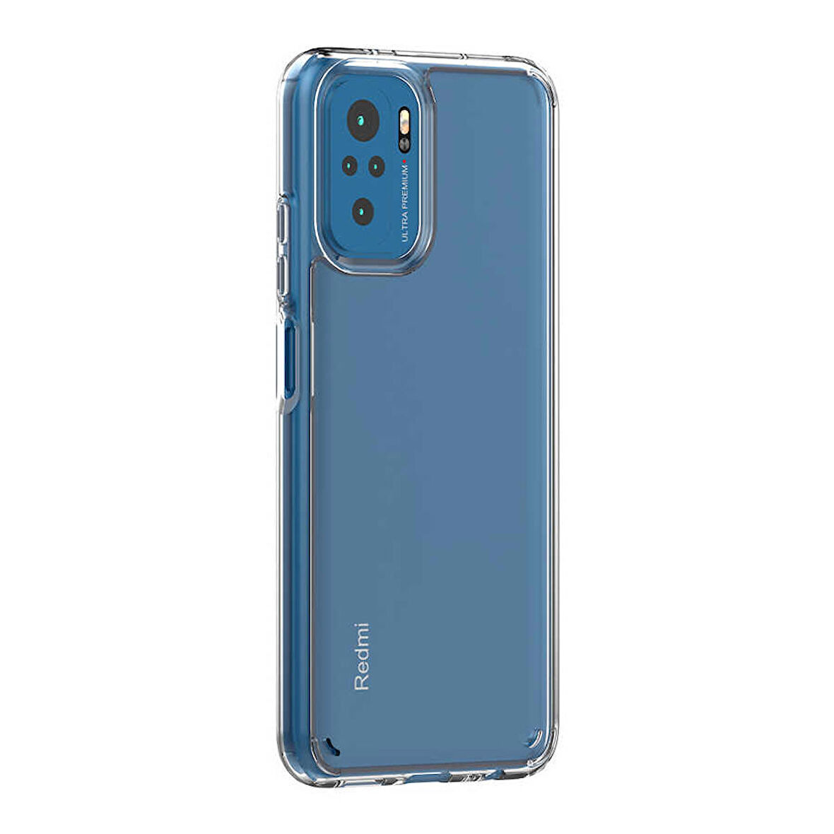 Gpack Xiaomi Redmi Note 10 Kılıf Coss Şeffaf Sert Kapak