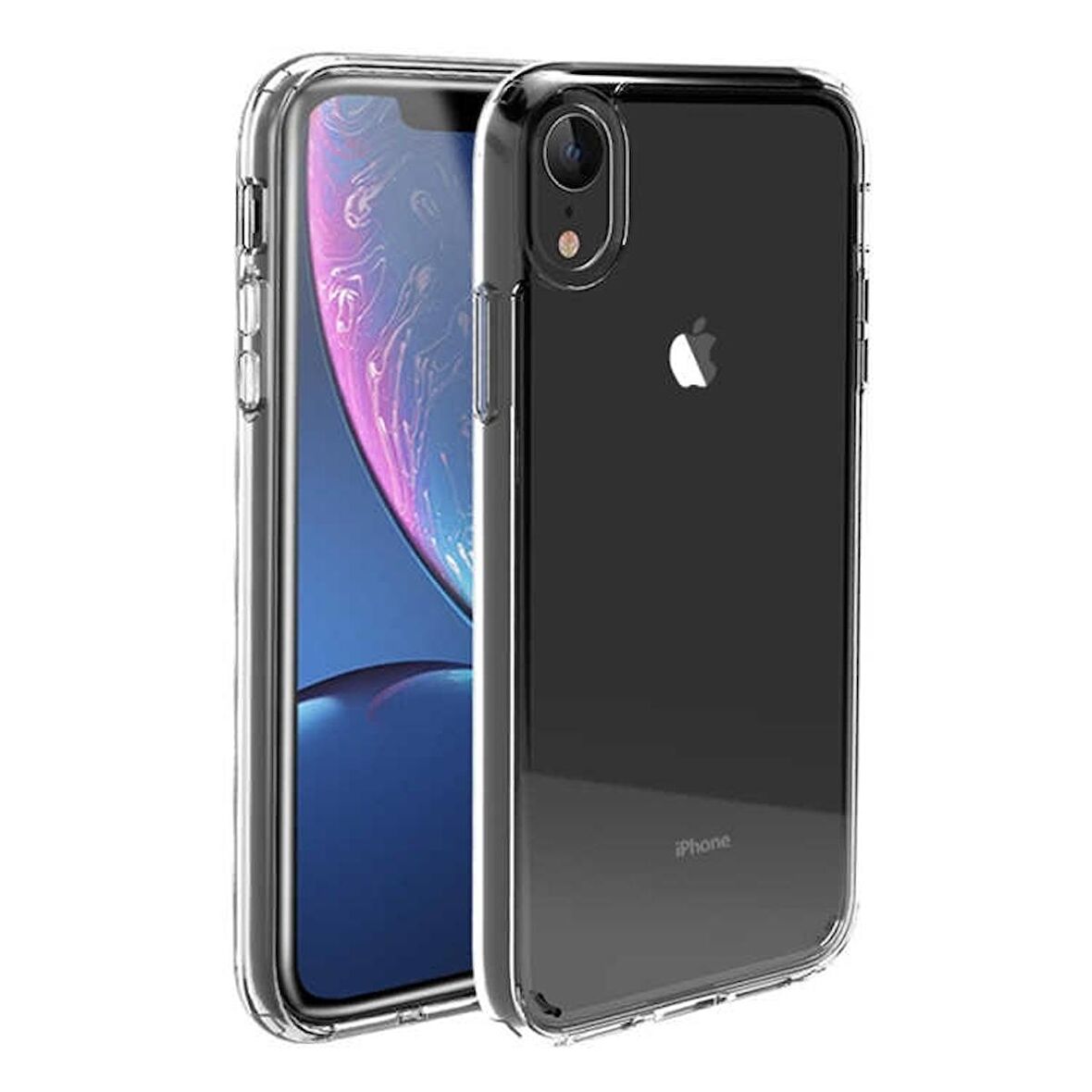 Smcase iPhone XR Kılıf Coss Sert Hibrit Silikon 