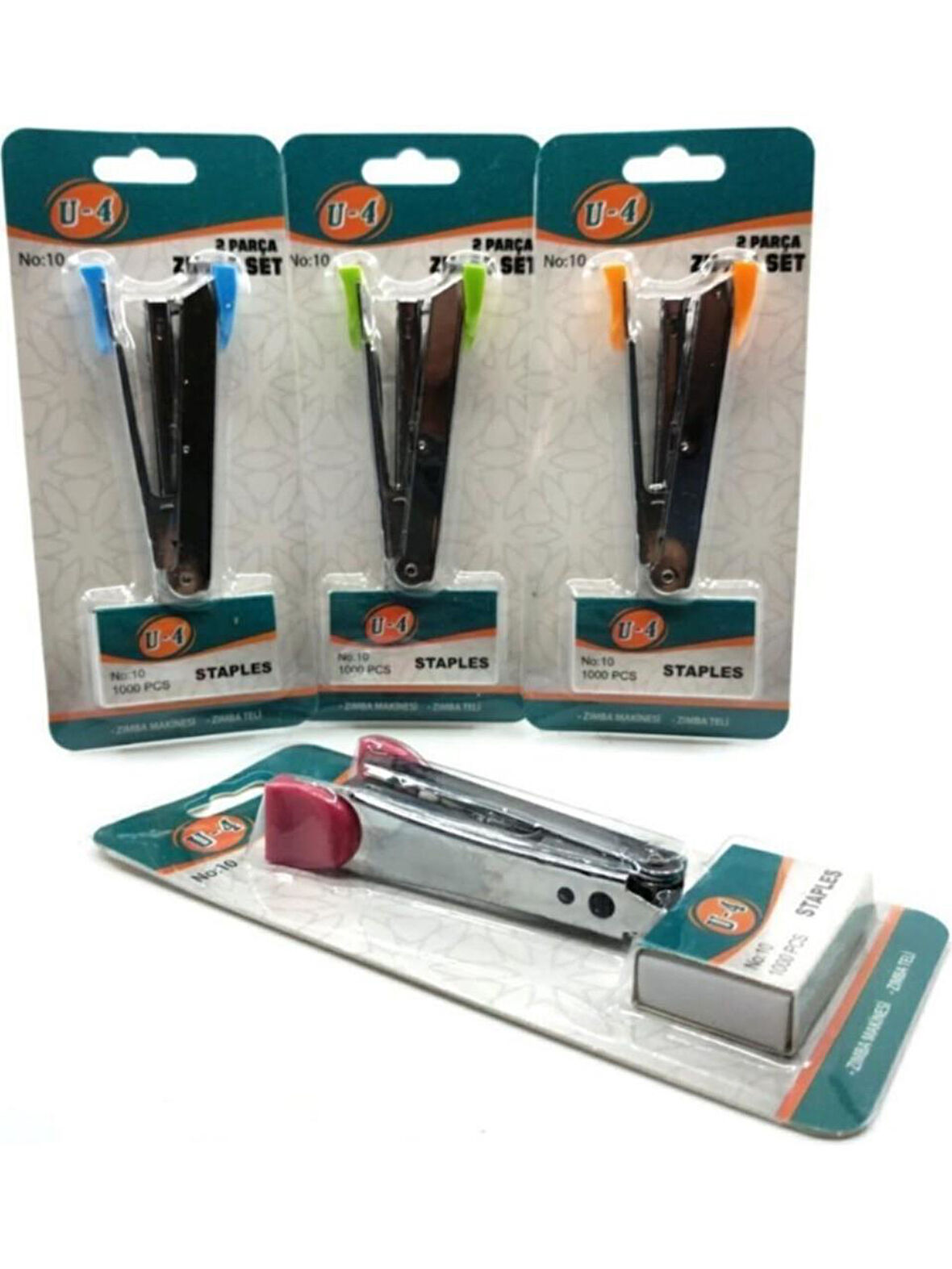 3B Trend Metal Zımba Seti - 10 Numara Zımba Makinesi ve Teli