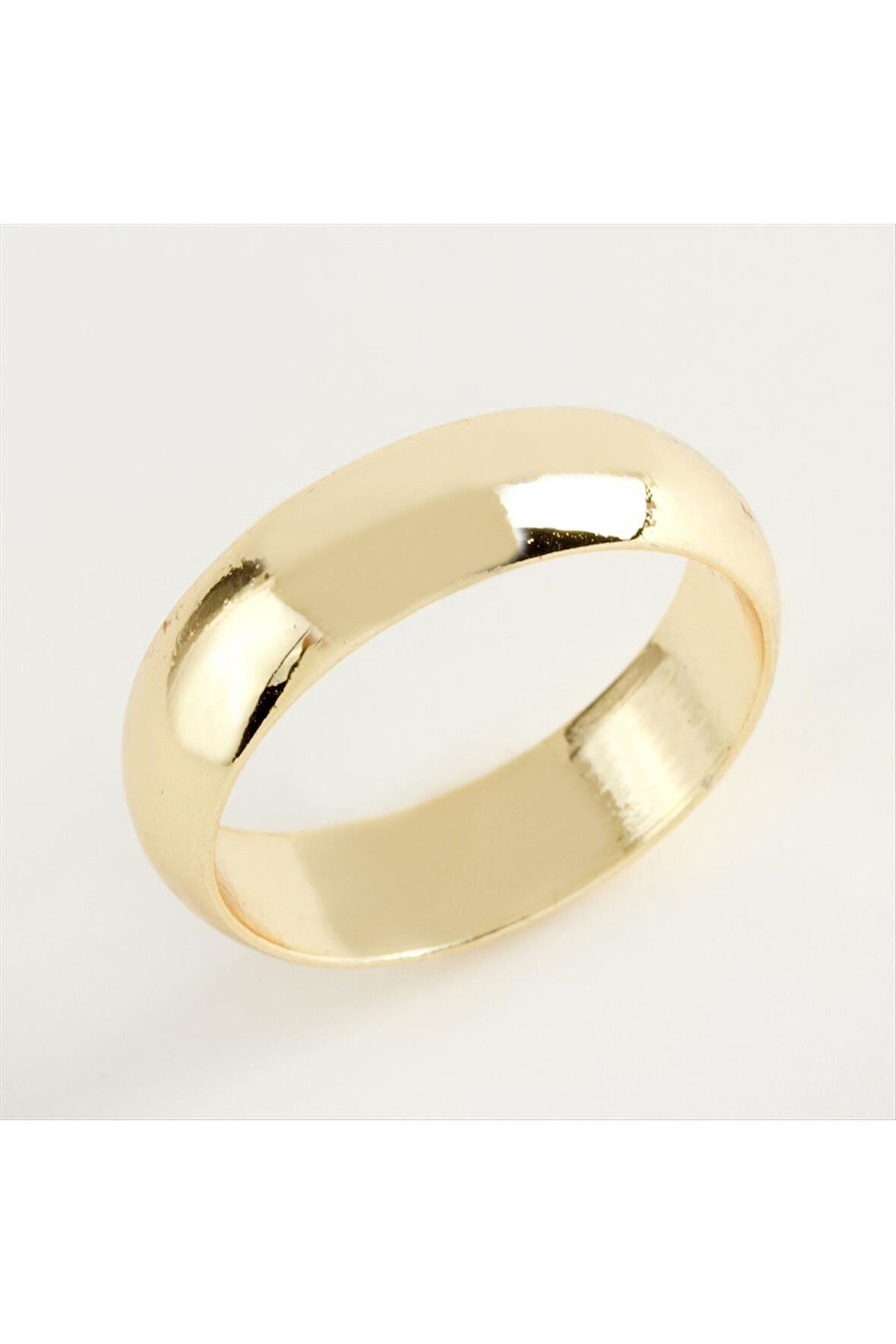 Pirinç Alyans Yüzük 6 mm